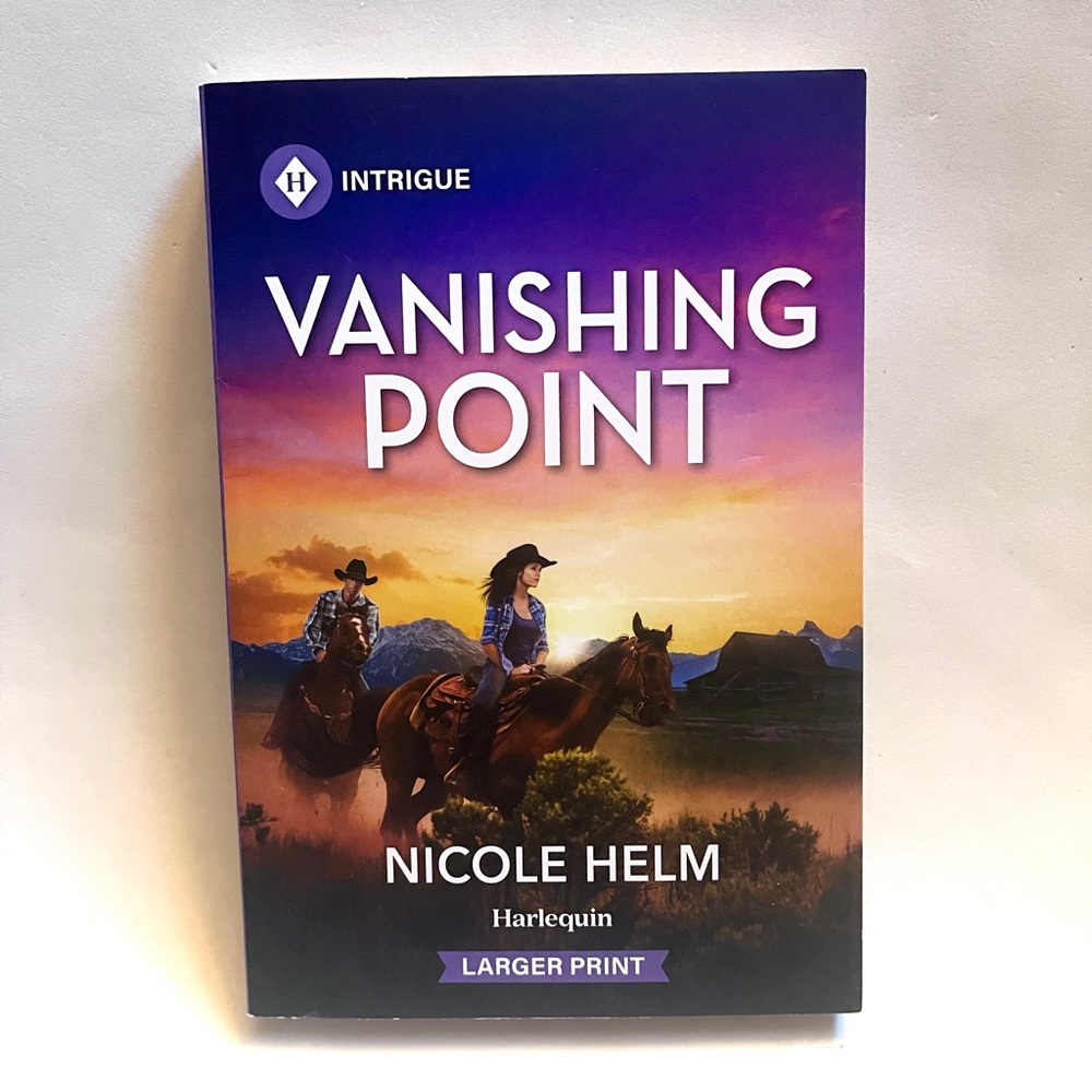 Harlequin Vanishing Point Book - by Nicole Helm NWT NEW